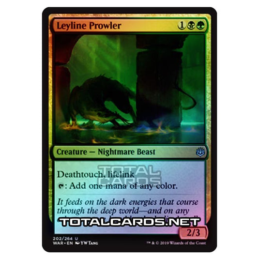 Magic The Gathering - War of The Spark - Leyline Prowler - 202/264 (Foil)