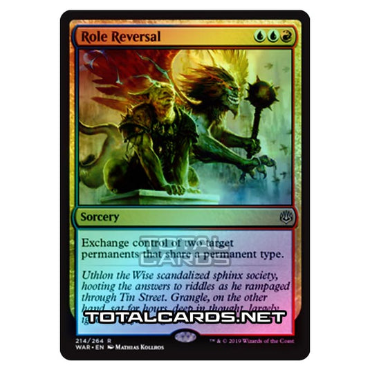 Magic The Gathering - War of The Spark - Role Reversal - 214/264 (Foil)