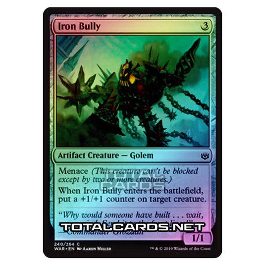 Magic The Gathering - War of The Spark - Iron Bully - 240/264 (Foil)