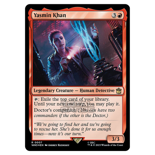 Magic The Gathering - Universes Beyond - Doctor Who - Yasmin Khan (Commander) - 0007