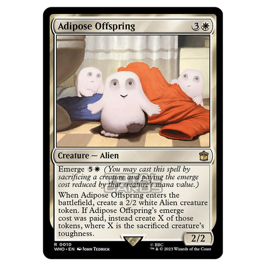 Magic The Gathering - Universes Beyond - Doctor Who - Adipose Offspring - 0010