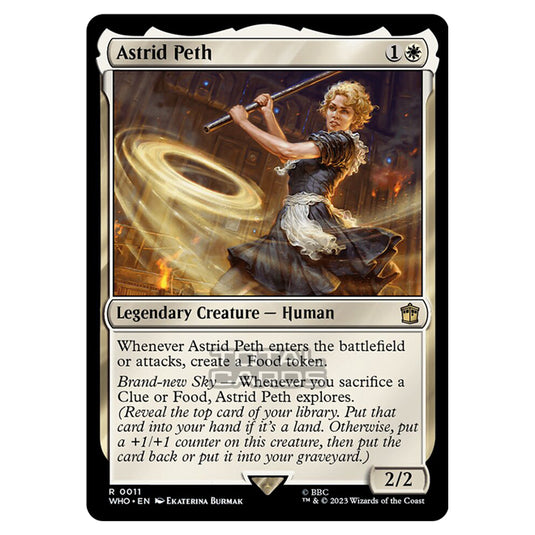 Magic The Gathering - Universes Beyond - Doctor Who - Astrid Peth - 0011