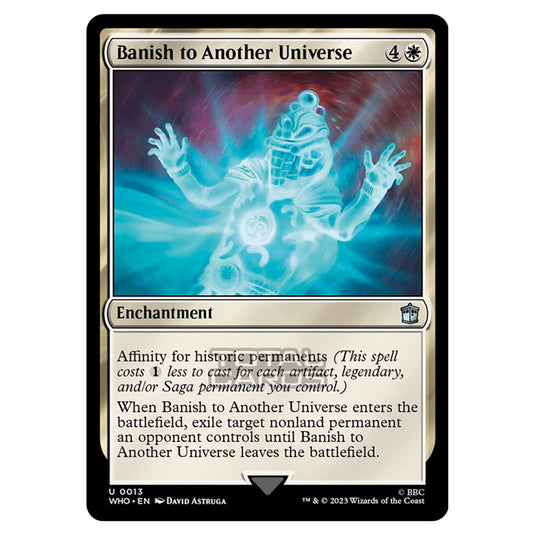 Magic The Gathering - Universes Beyond - Doctor Who - Banish to Another Universe - 0013