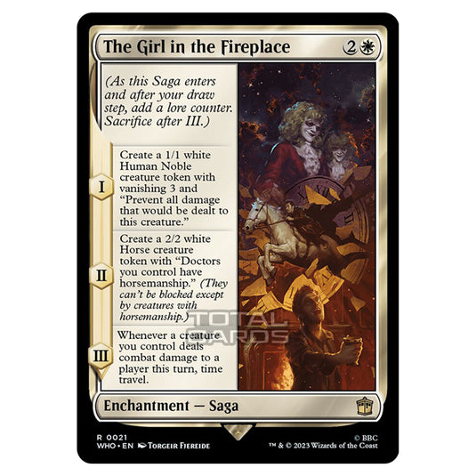 Magic The Gathering - Universes Beyond - Doctor Who - The Girl in the Fireplace - 0021