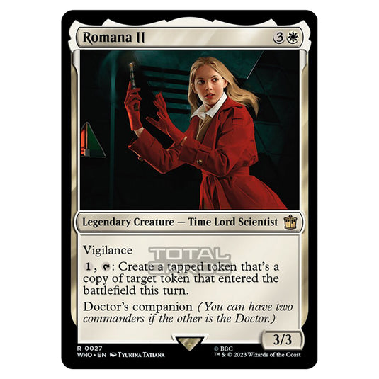 Magic The Gathering - Universes Beyond - Doctor Who - Romana II - 0027