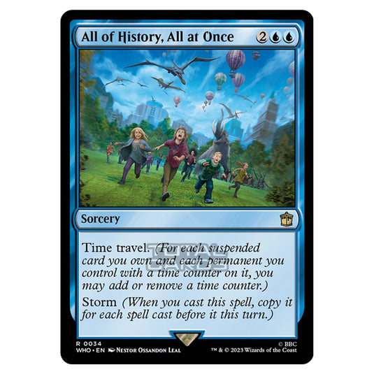 Magic The Gathering - Universes Beyond - Doctor Who - All of History, All at Once - 0034