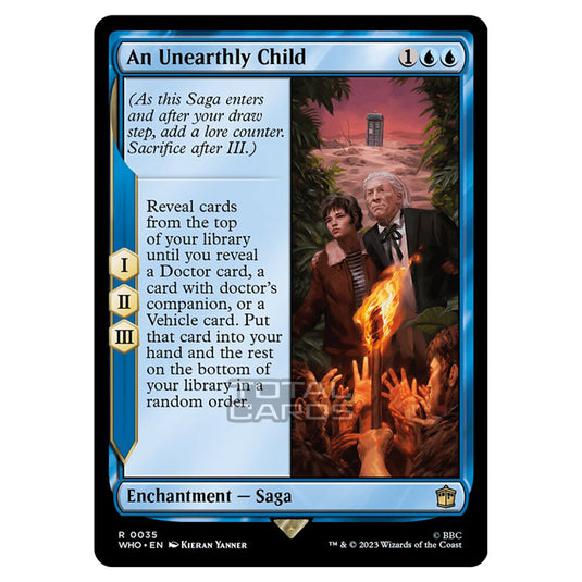 Magic The Gathering - Universes Beyond - Doctor Who - An Unearthly Child - 0035