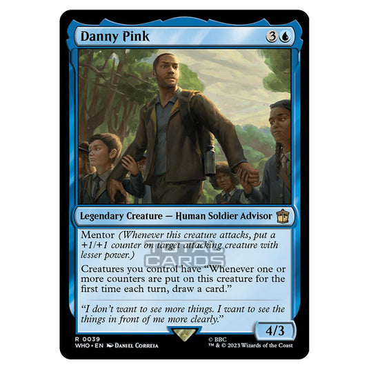 Magic The Gathering - Universes Beyond - Doctor Who - Danny Pink - 0039