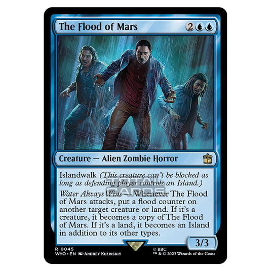 Magic The Gathering - Universes Beyond - Doctor Who - The Flood of Mars - 0045