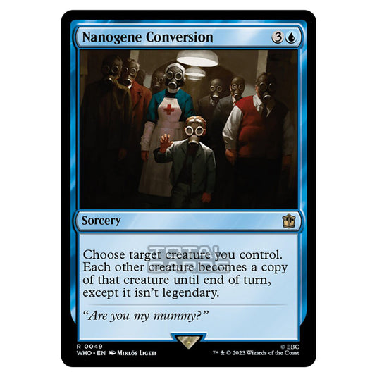 Magic The Gathering - Universes Beyond - Doctor Who - Nanogene Conversion - 0049