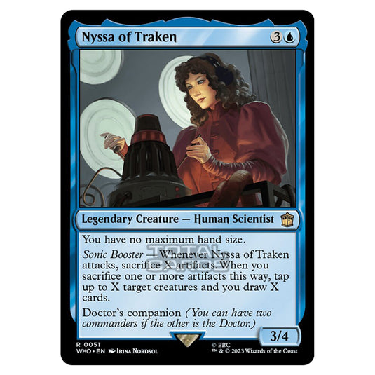 Magic The Gathering - Universes Beyond - Doctor Who - Nyssa of Traken - 0051