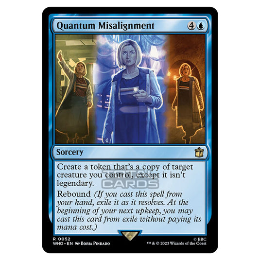 Magic The Gathering - Universes Beyond - Doctor Who - Quantum Misalignment - 0052