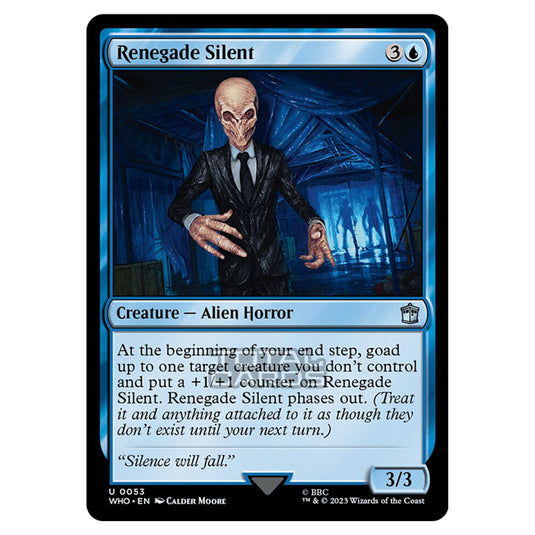 Magic The Gathering - Universes Beyond - Doctor Who - Renegade Silent - 0053