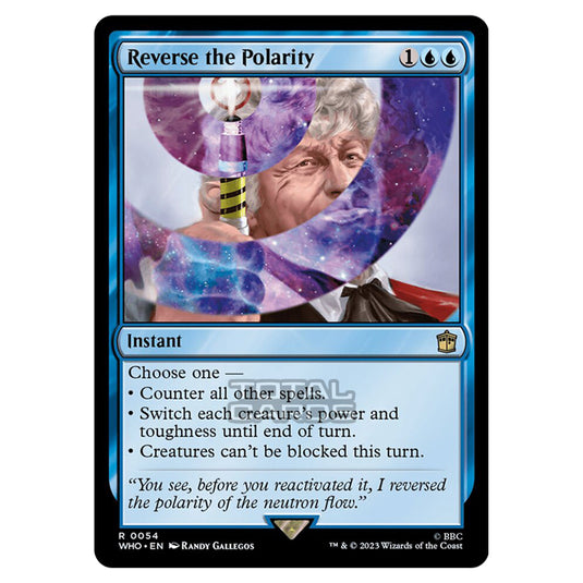 Magic The Gathering - Universes Beyond - Doctor Who - Reverse the Polarity - 0054