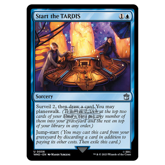 Magic The Gathering - Universes Beyond - Doctor Who - Start the TARDIS - 0056