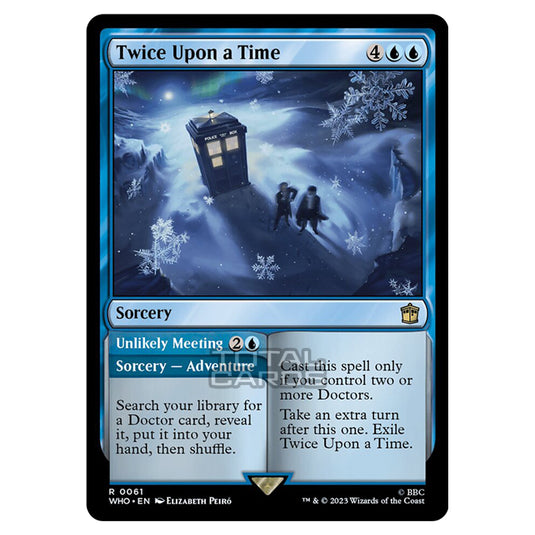 Magic The Gathering - Universes Beyond - Doctor Who - Twice Upon a Time // Unlikely Meeting - 0061