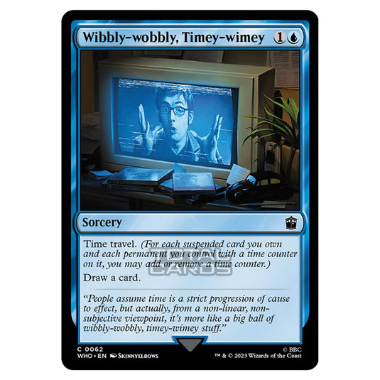 Magic The Gathering - Universes Beyond - Doctor Who - Wibbly-wobbly, Timey-wimey - 0062