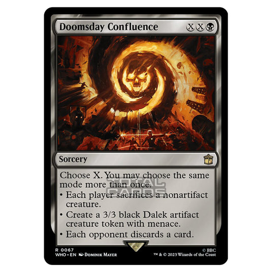 Magic The Gathering - Universes Beyond - Doctor Who - Doomsday Confluence - 0067