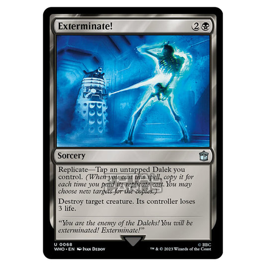 Magic The Gathering - Universes Beyond - Doctor Who - Exterminate! - 0068