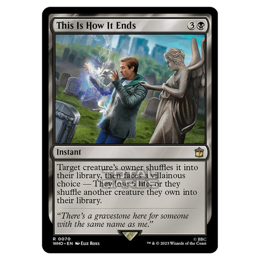 Magic The Gathering - Universes Beyond - Doctor Who - This Is How It Ends - 0070