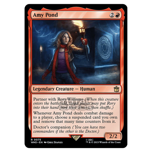 Magic The Gathering - Universes Beyond - Doctor Who - Amy Pond - 0075