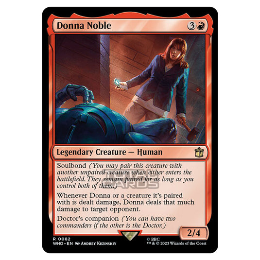 Magic The Gathering - Universes Beyond - Doctor Who - Donna Noble - 0082