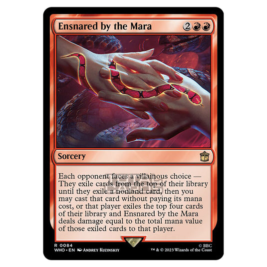 Magic The Gathering - Universes Beyond - Doctor Who - Ensnared by the Mara - 0084