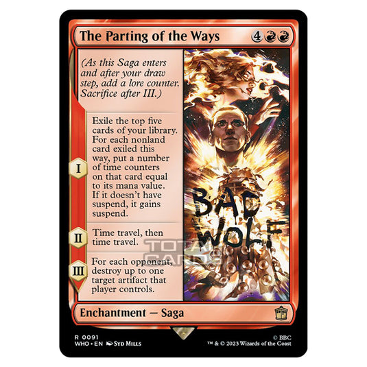 Magic The Gathering - Universes Beyond - Doctor Who - The Parting of the Ways - 0091