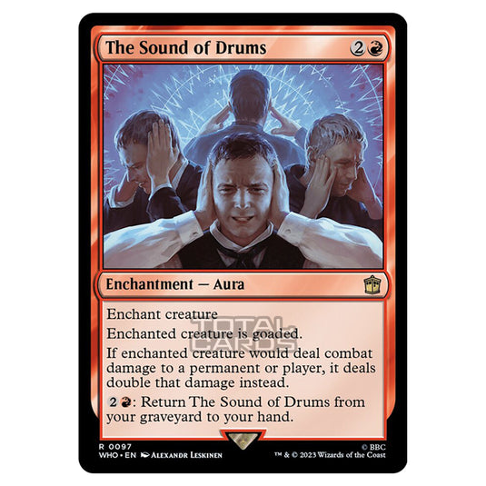 Magic The Gathering - Universes Beyond - Doctor Who - The Sound of Drums - 0097