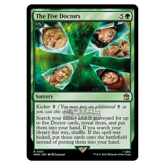 Magic The Gathering - Universes Beyond - Doctor Who - The Five Doctors - 0101