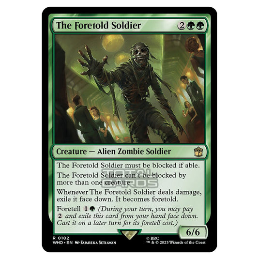 Magic The Gathering - Universes Beyond - Doctor Who - The Foretold Soldier - 0102