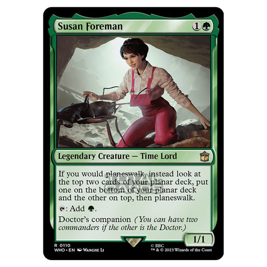 Magic The Gathering - Universes Beyond - Doctor Who - Susan Foreman - 0110