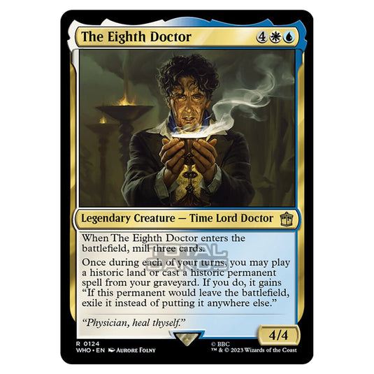 Magic The Gathering - Universes Beyond - Doctor Who - The Eighth Doctor - 0124