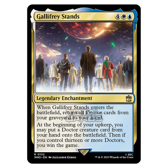 Magic The Gathering - Universes Beyond - Doctor Who - Gallifrey Stands - 0132