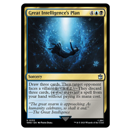 Magic The Gathering - Universes Beyond - Doctor Who - Great Intelligence's Plan - 0133