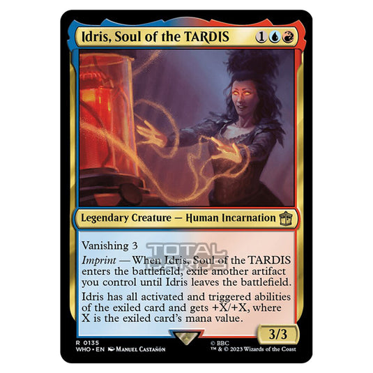 Magic The Gathering - Universes Beyond - Doctor Who - Idris, Soul of the TARDIS - 0135