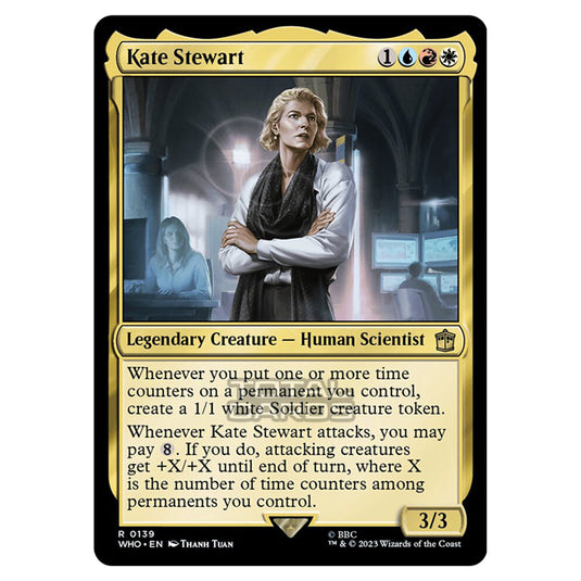 Magic The Gathering - Universes Beyond - Doctor Who - Kate Stewart - 0139