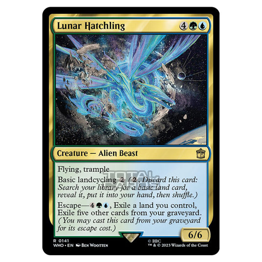 Magic The Gathering - Universes Beyond - Doctor Who - Lunar Hatchling - 0141