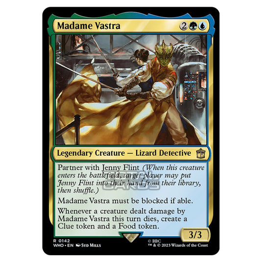 Magic The Gathering - Universes Beyond - Doctor Who - Madame Vastra - 0142