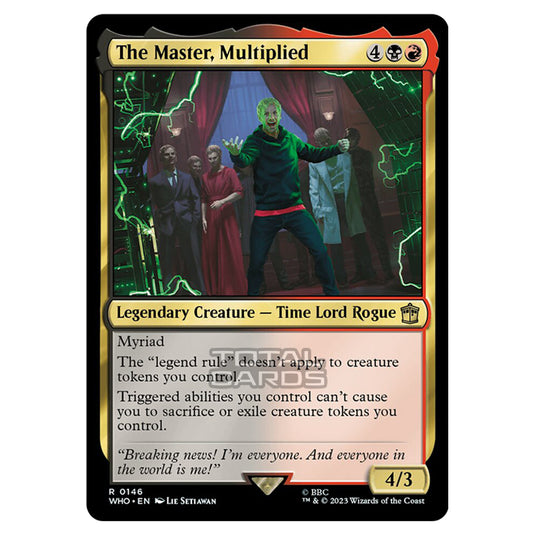 Magic The Gathering - Universes Beyond - Doctor Who - The Master, Multiplied - 0146