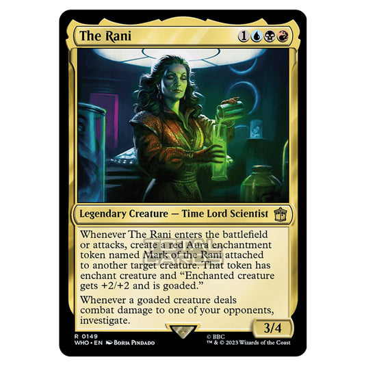 Magic The Gathering - Universes Beyond - Doctor Who - The Rani - 0149