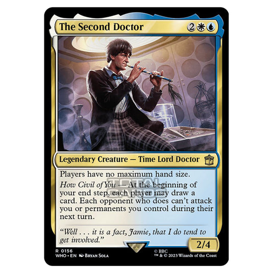 Magic The Gathering - Universes Beyond - Doctor Who - The Second Doctor - 0156