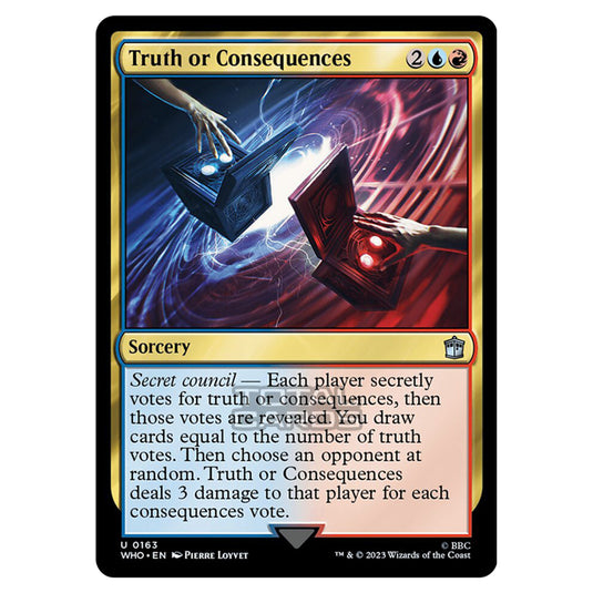 Magic The Gathering - Universes Beyond - Doctor Who - Truth or Consequences - 0163