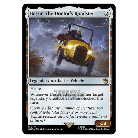 Magic The Gathering - Universes Beyond - Doctor Who - Bessie, the Doctor's Roadster - 0171