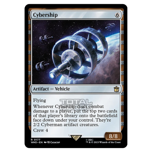 Magic The Gathering - Universes Beyond - Doctor Who - Cybership - 0177