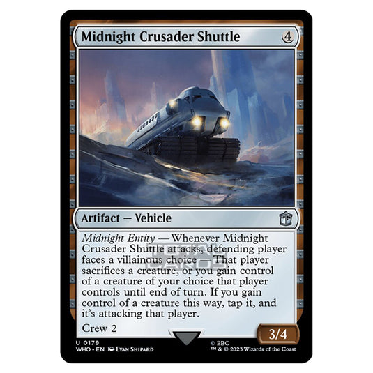 Magic The Gathering - Universes Beyond - Doctor Who - Midnight Crusader Shuttle - 0179