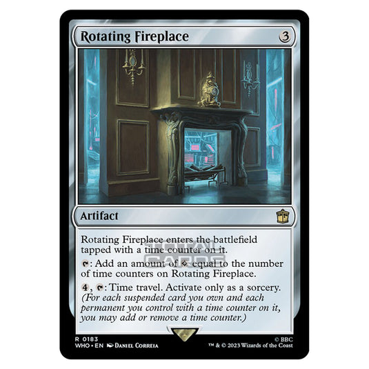 Magic The Gathering - Universes Beyond - Doctor Who - Rotating Fireplace - 0183