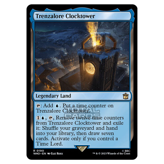 Magic The Gathering - Universes Beyond - Doctor Who - Trenzalore Clocktower - 0190