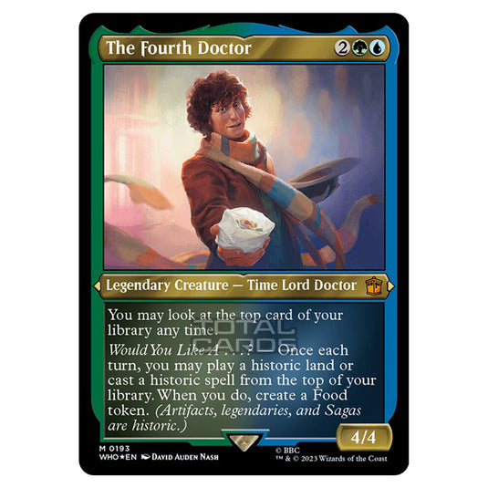 Magic The Gathering - Universes Beyond - Doctor Who - The Fourth Doctor (Display Commander) - 0193