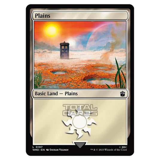 Magic The Gathering - Universes Beyond - Doctor Who - Plains - 0197